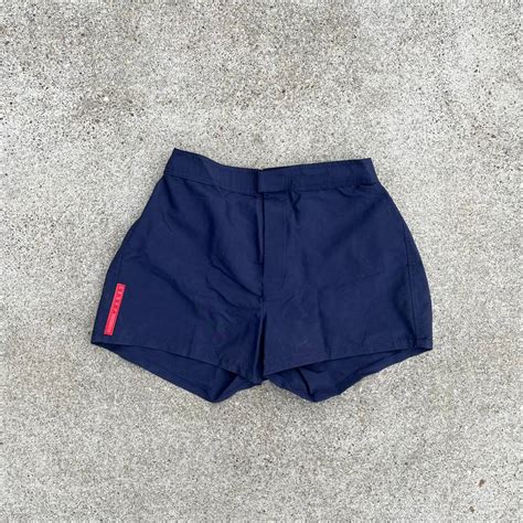 prada linea rossa shorts|Prada linea rossa sale.